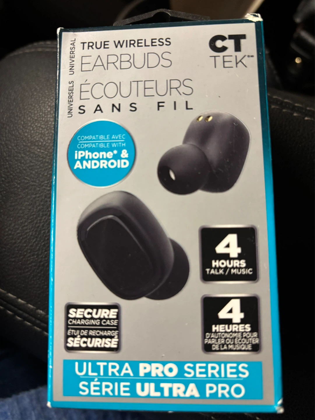 CT Tek True Wireless Earbuds - sealed in box, giftable