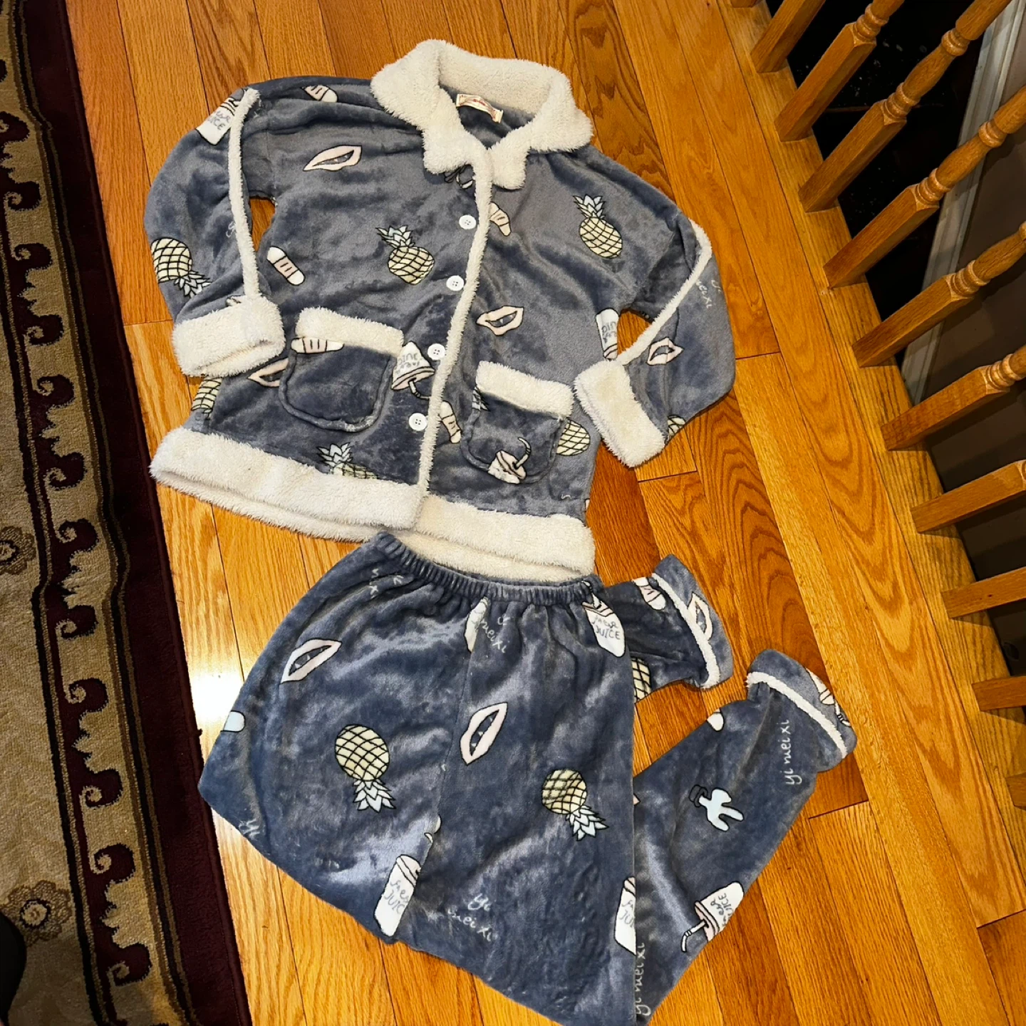 Fluffy Pajama Set XS-S kids women’s