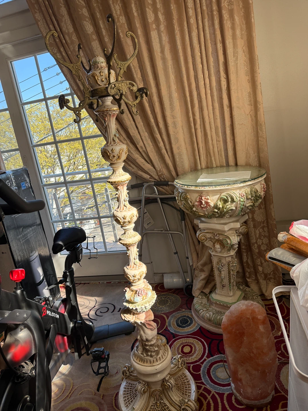 Ornate Vintage Coat Rack Stand - photo 2