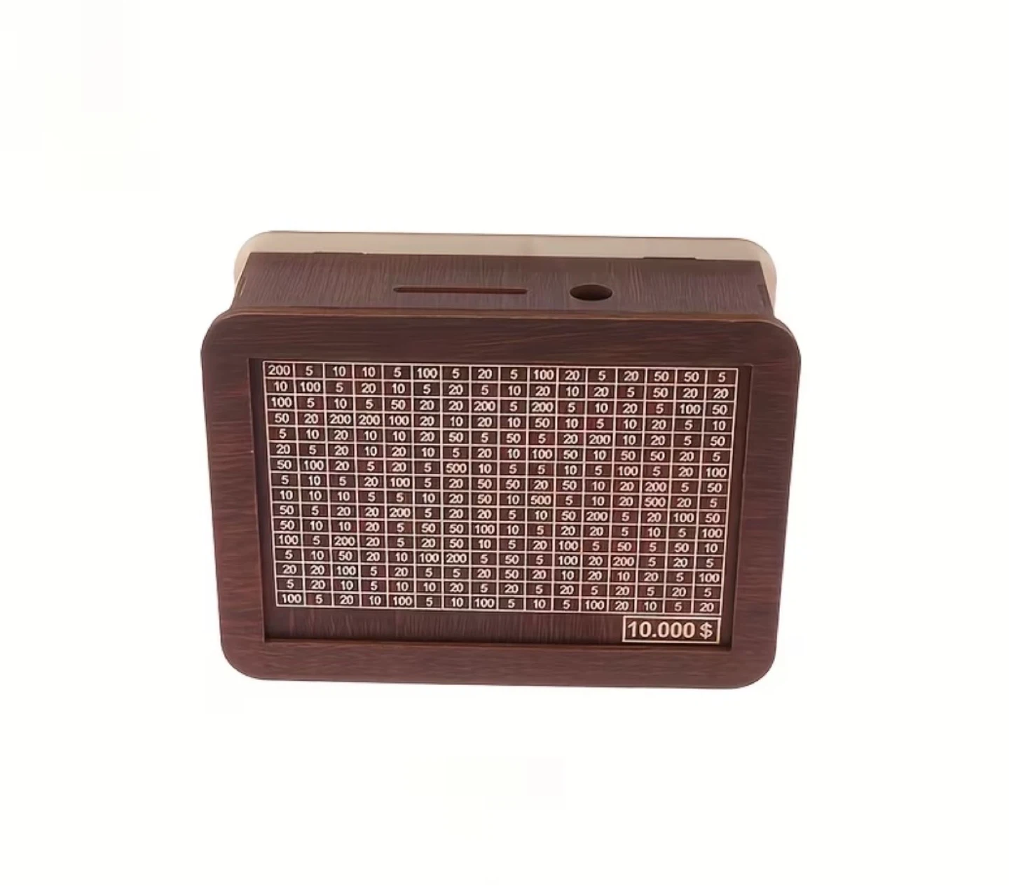 Wooden Coin Bank Piggy Bank