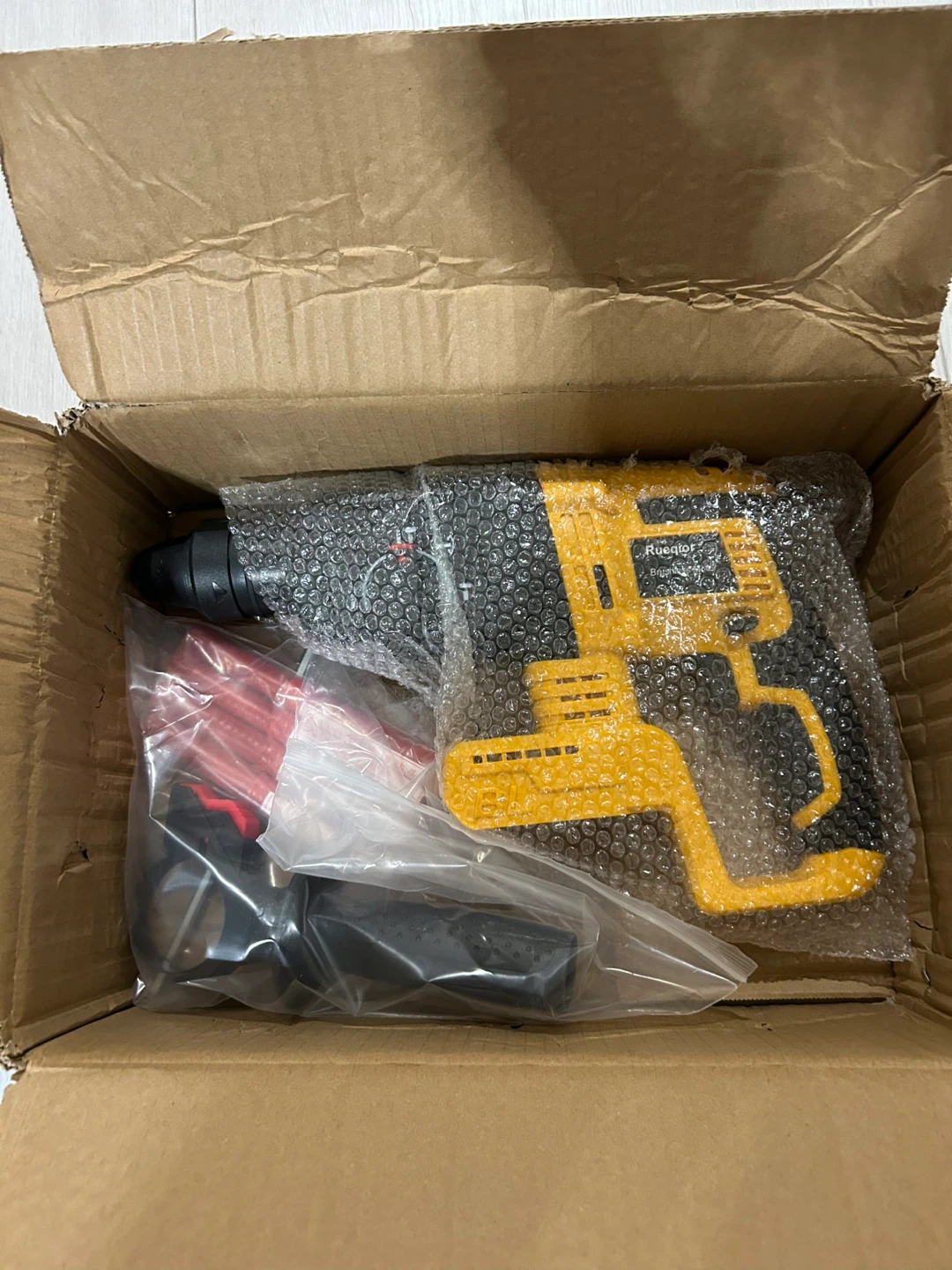 Rueqor Cordless Hammer Drill with Brushless Motor - photo 2