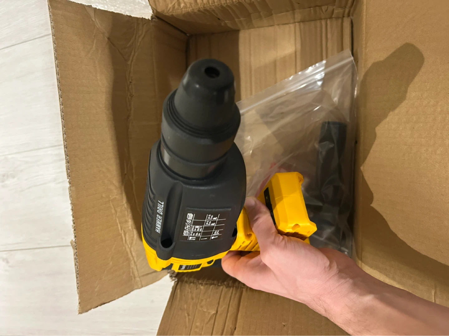 Rueqor Cordless Hammer Drill with Brushless Motor - photo 5
