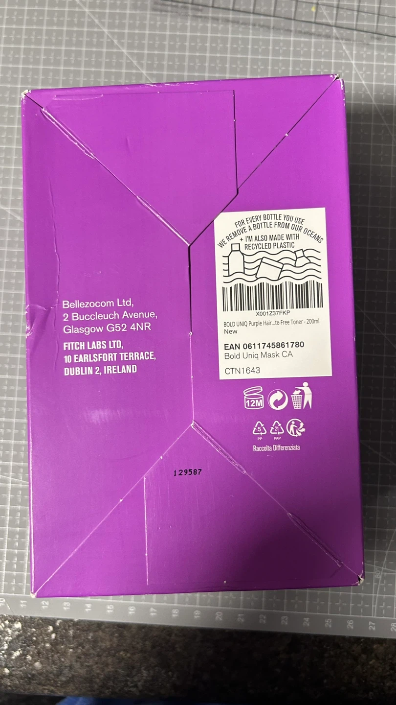 Bold Uniq Purple Hair Mask . New ! - photo 5