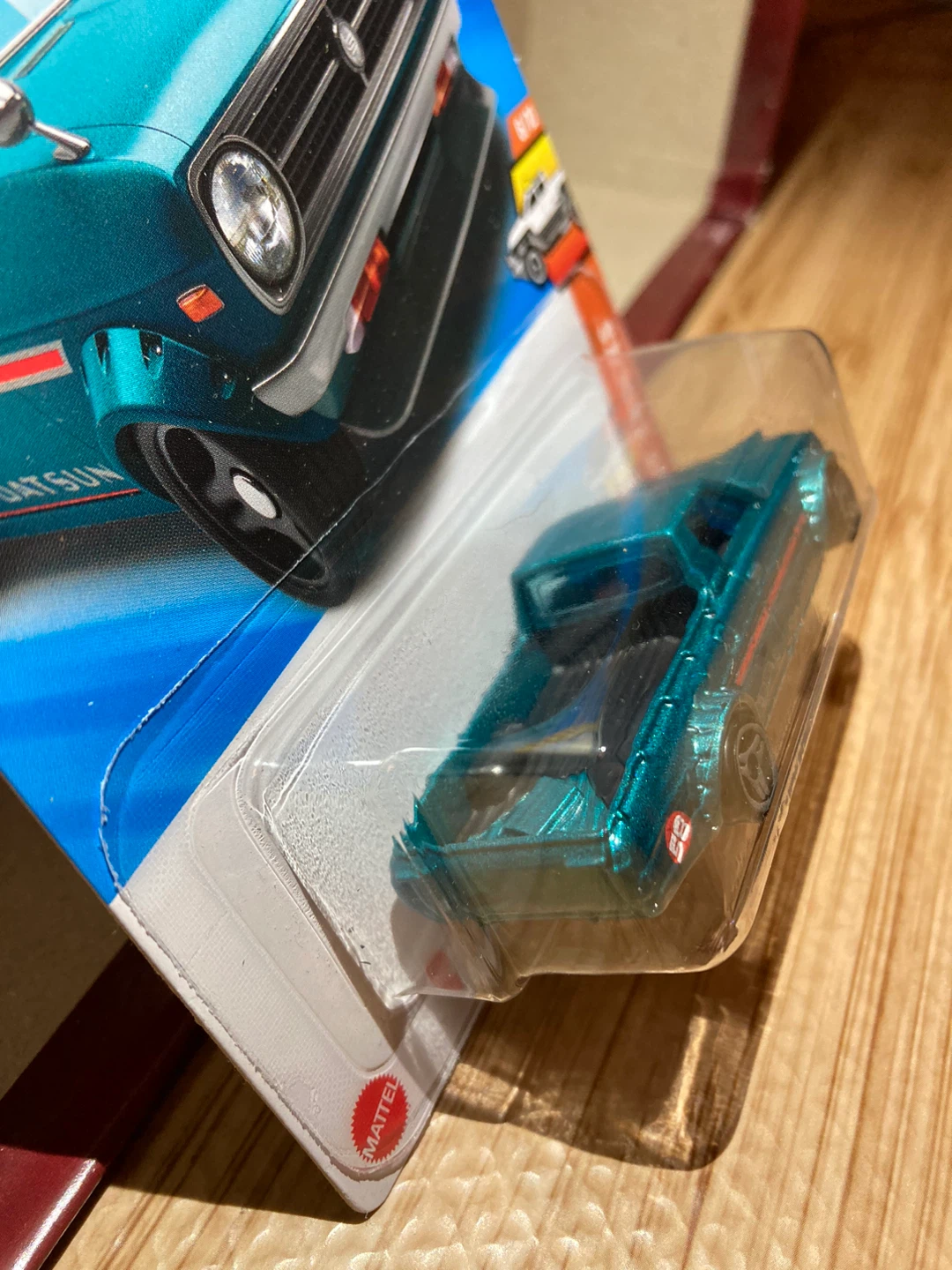 Hot Wheels / 1975 Datsun Sunny Truck B120 / Teal Blue - photo 3
