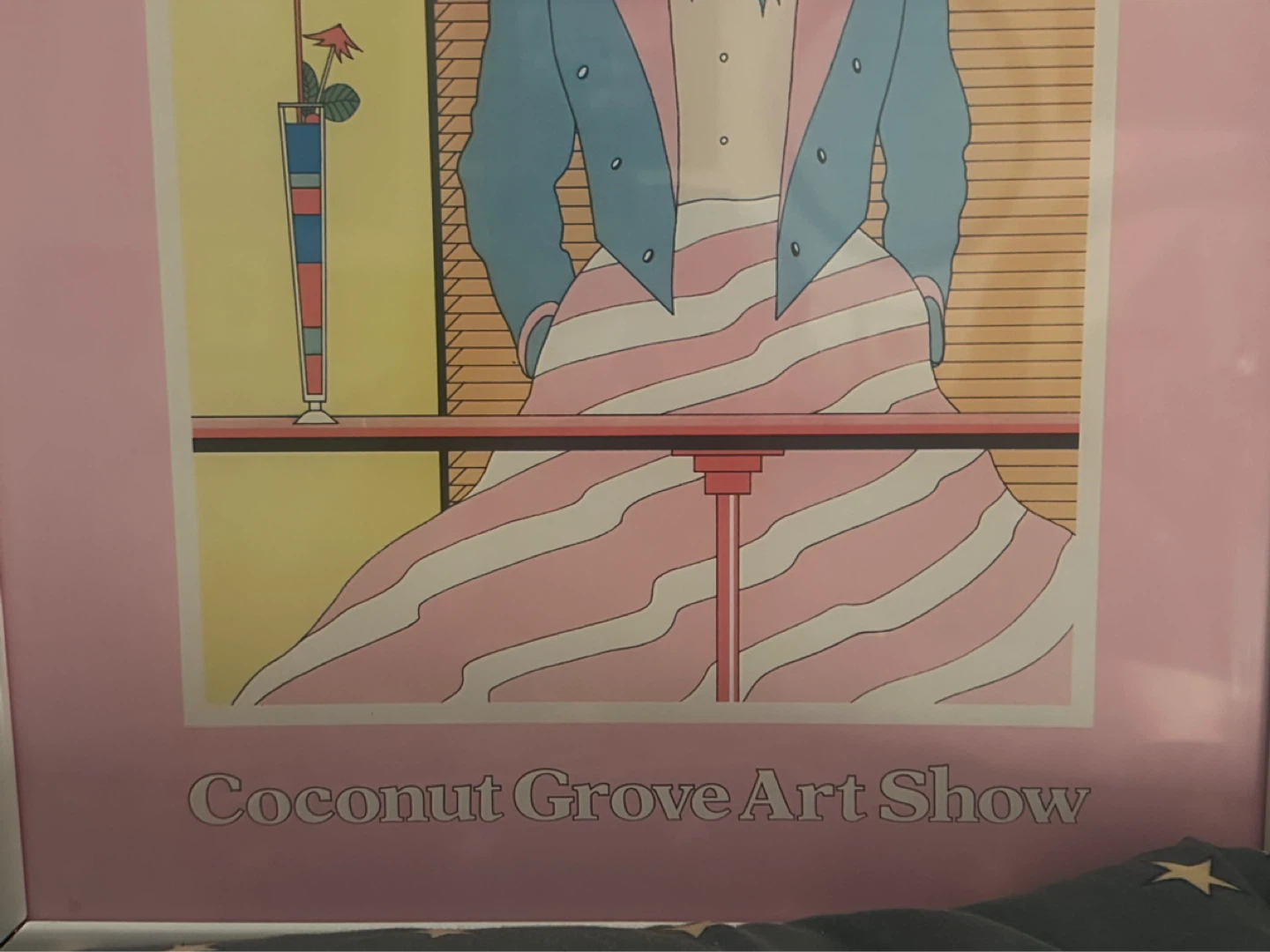 Coconut Grove Art Gerrard Lindley 1983 Print - photo 2