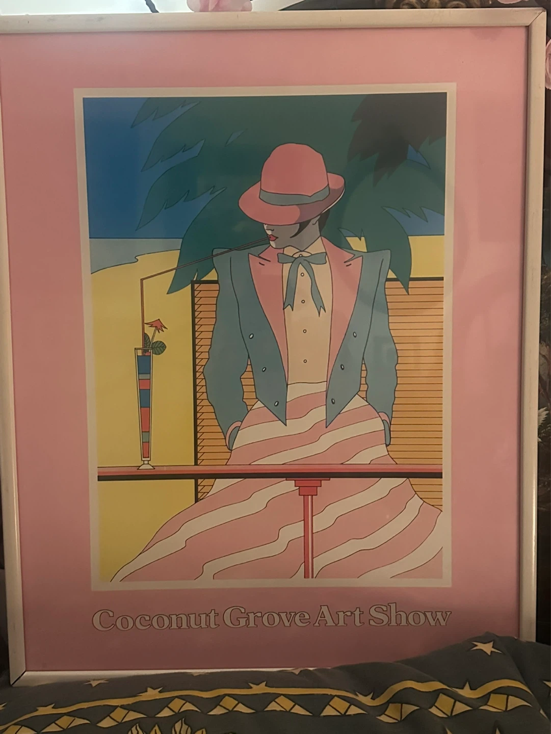 Coconut Grove Art Gerrard Lindley 1983 Print