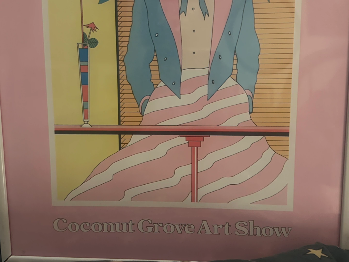 Coconut Grove Art Gerrard Lindley 1983 Print - photo 5
