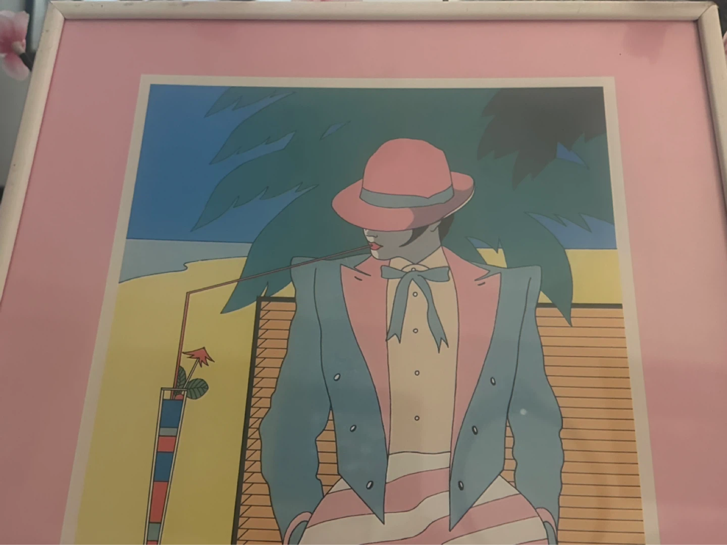 Coconut Grove Art Gerrard Lindley 1983 Print - photo 3