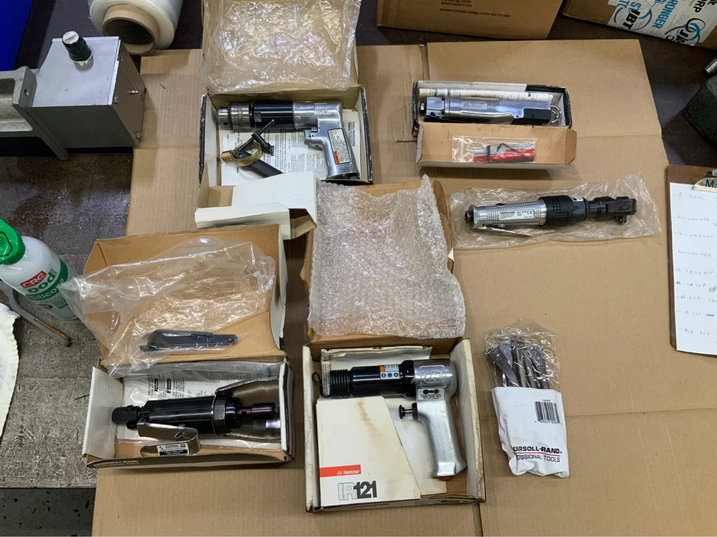 Professional Ingersoll Rand (IR) Air Tools - New
