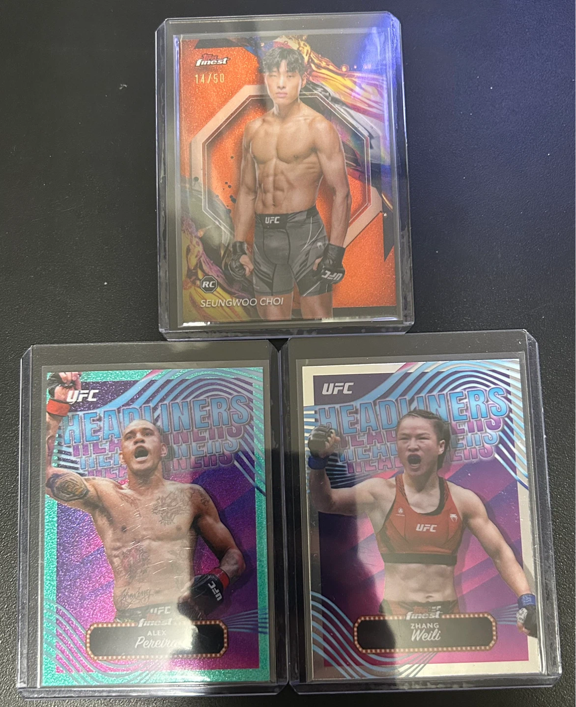 UFC trading cards