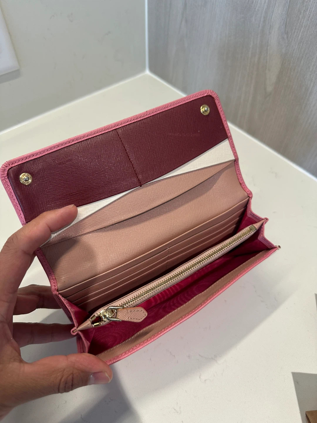Prada Saffiano Leather Wallet - photo 4
