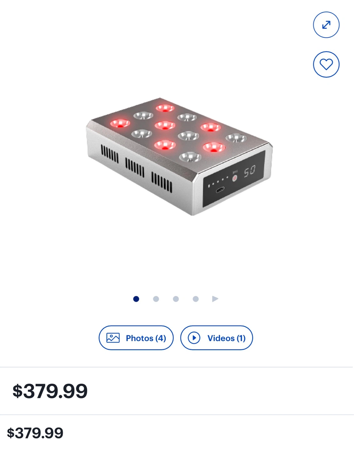 Red Light Therapy Device