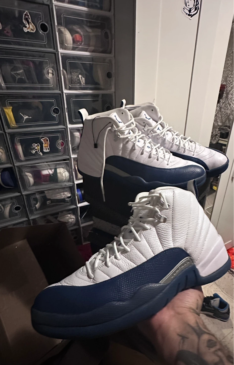 Air Jordan 12 "French Blue" Men's Sneakers - photo 4