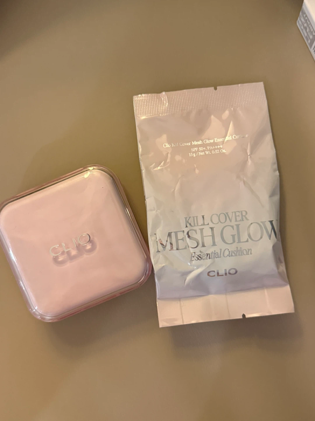 CLIO Kill Cover Glow Essential Cushion(19C light) 15g + Refill