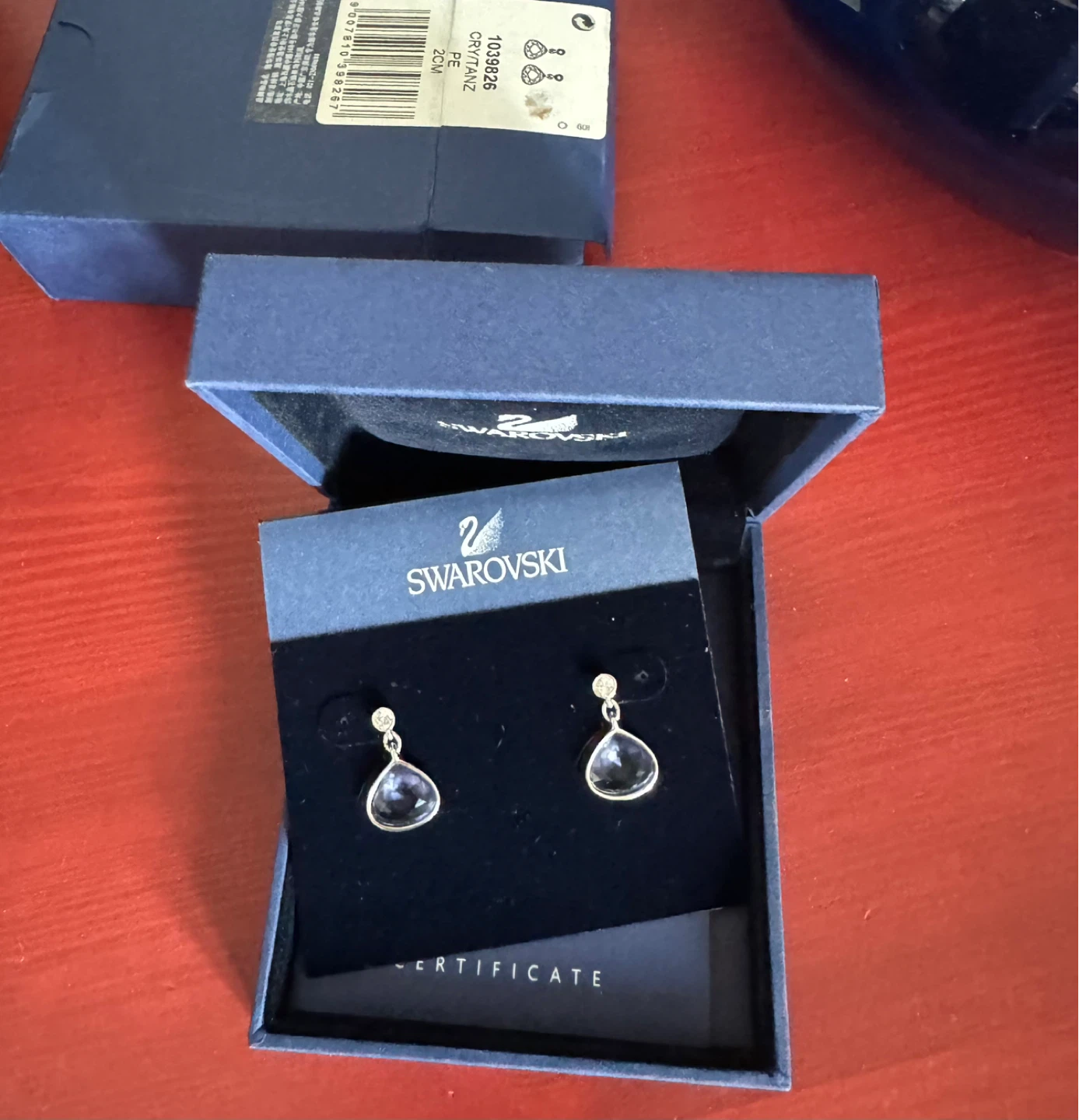 Swarovski Teardrop Earrings - photo 2