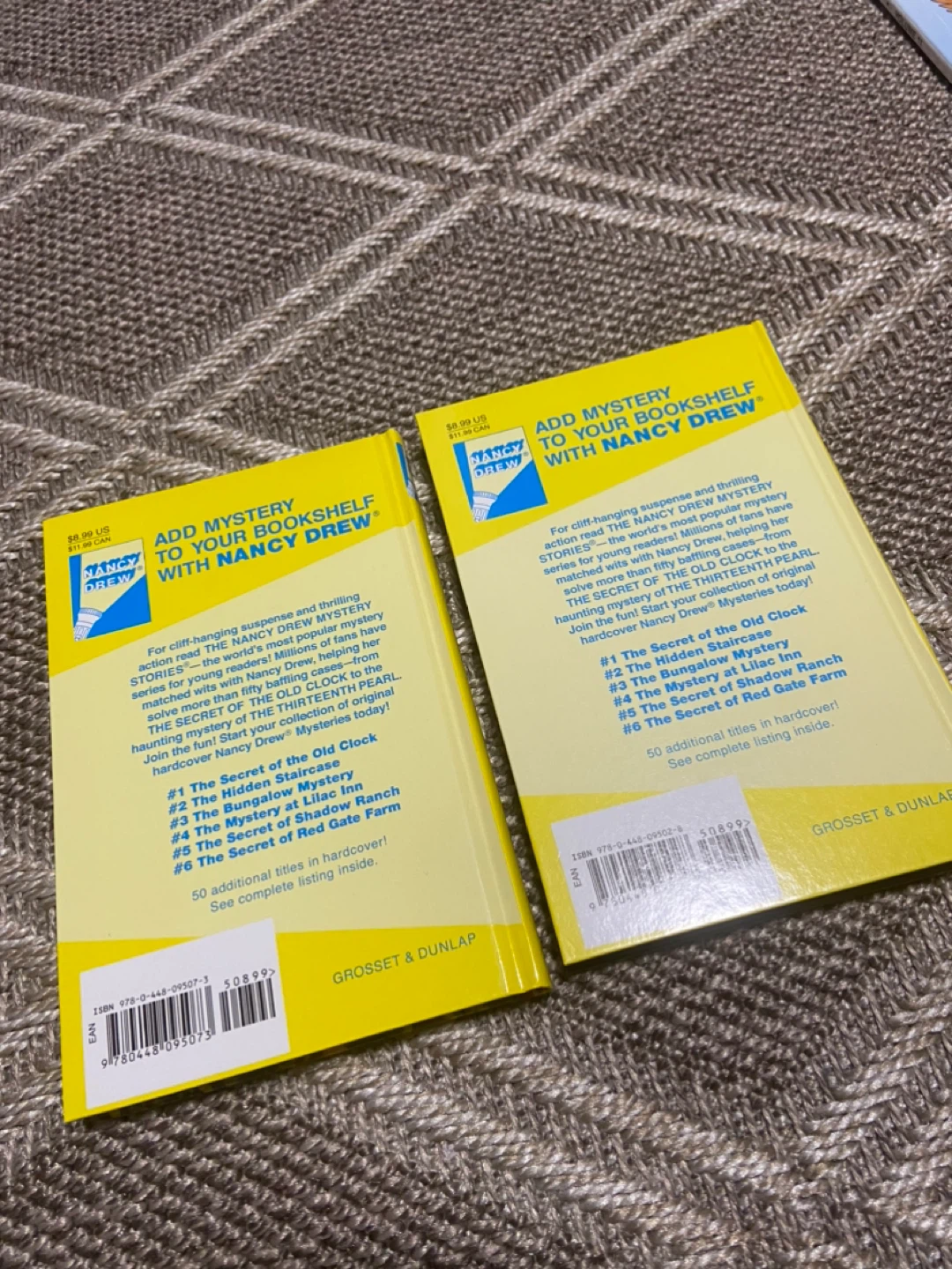 Nancy Drew Mystery Stories Books - photo 2