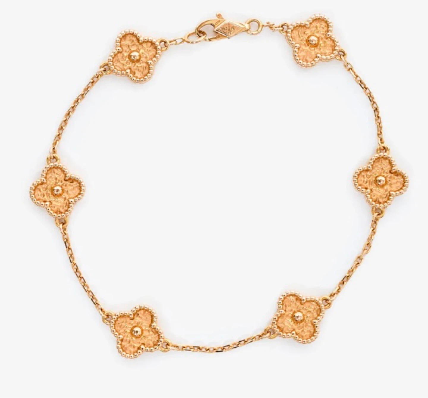 Van Cleef & Arpels Sweet Alhambra Bracelet 18K Rose Gold