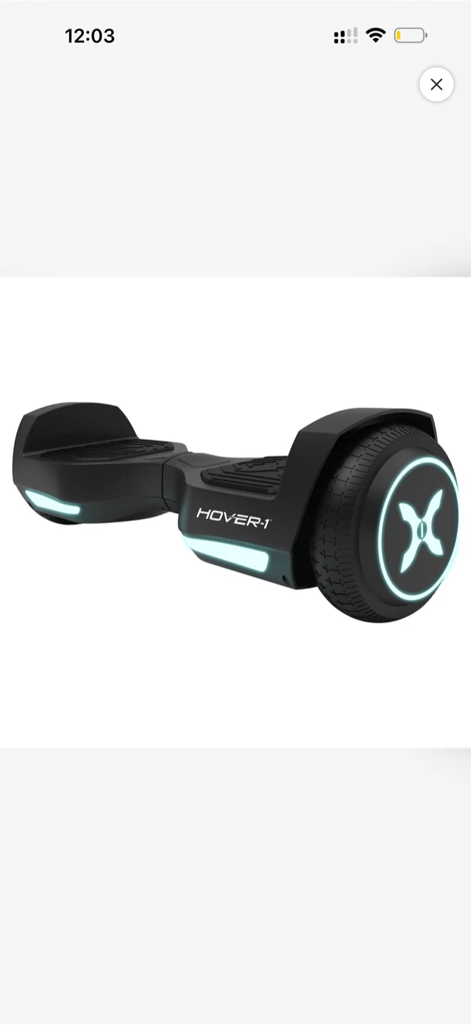 Hover-1 Black Electric Self-Balancing Scooter