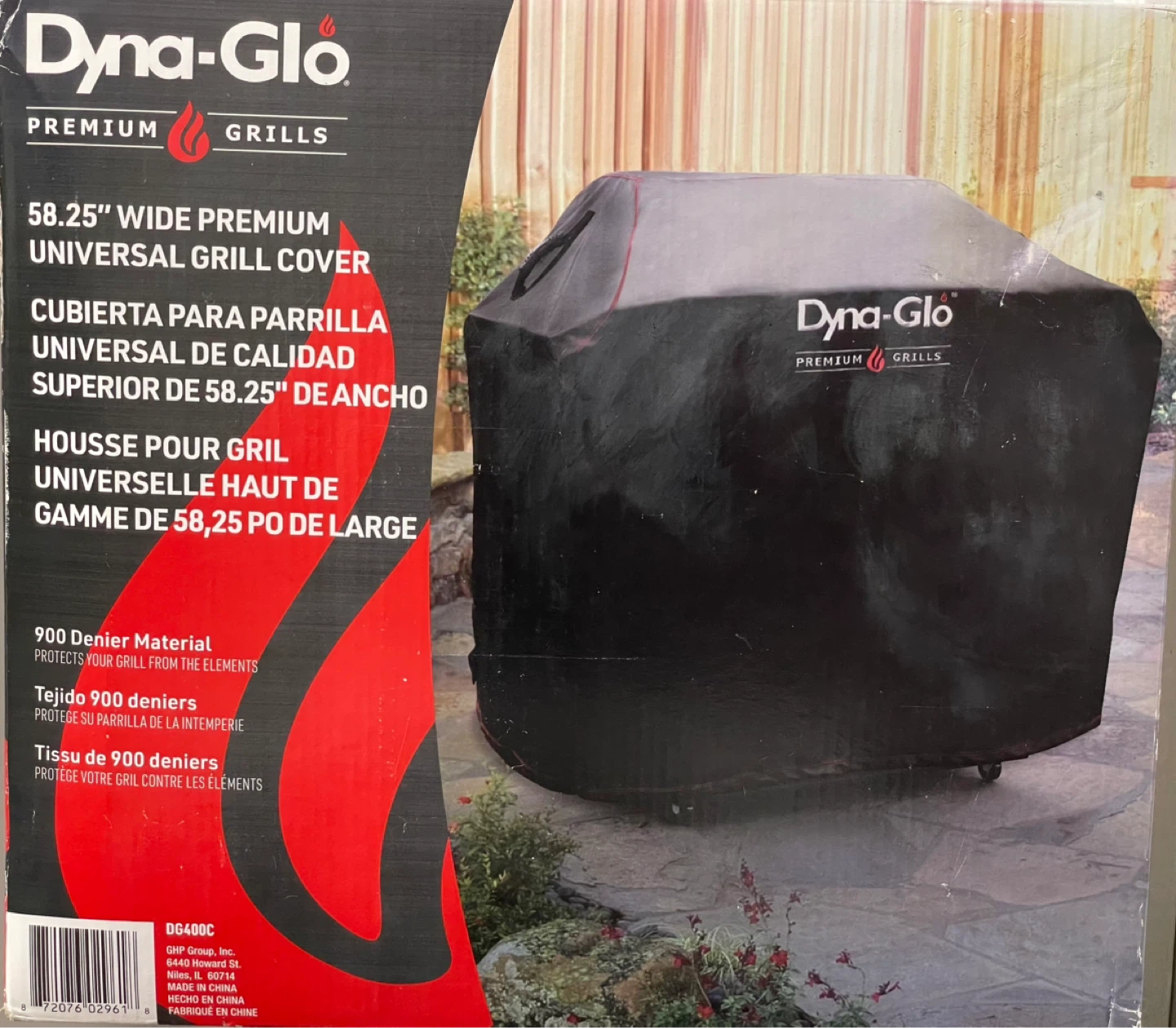 Dyna-Glo Premium Universal Grill Cover - 58.25" Wide