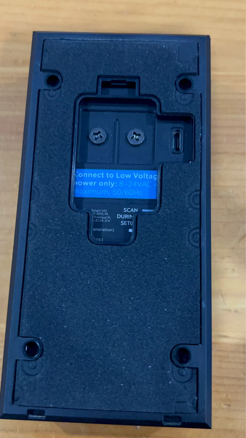 Ring Battery Doorbell with Screwdriver Tool - photo 2