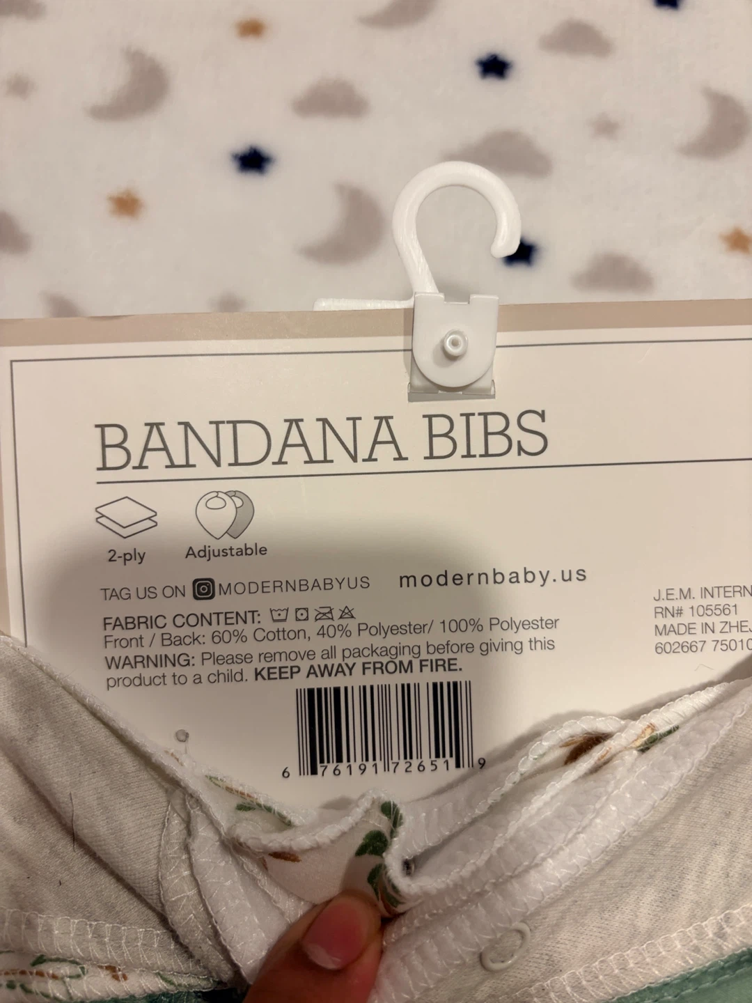 Modern Baby Bandana Bibs - 3 Pack - photo 3