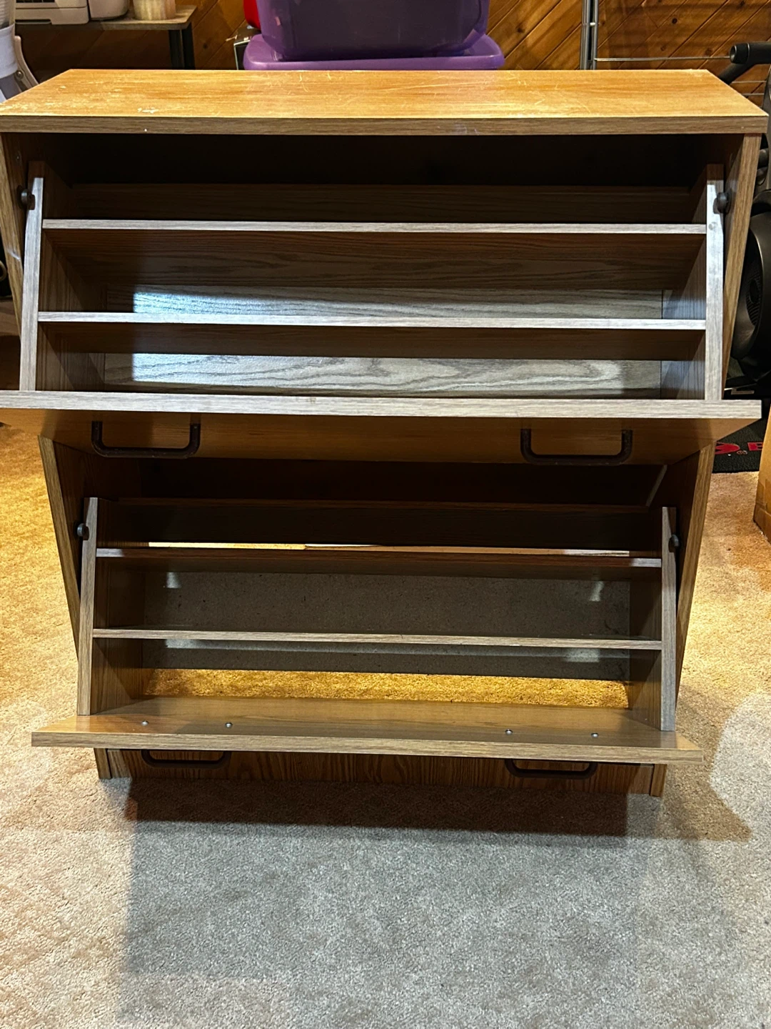 Shoe Storage Cabinet / Organizer – Holds Multiple Pairs - photo 2
