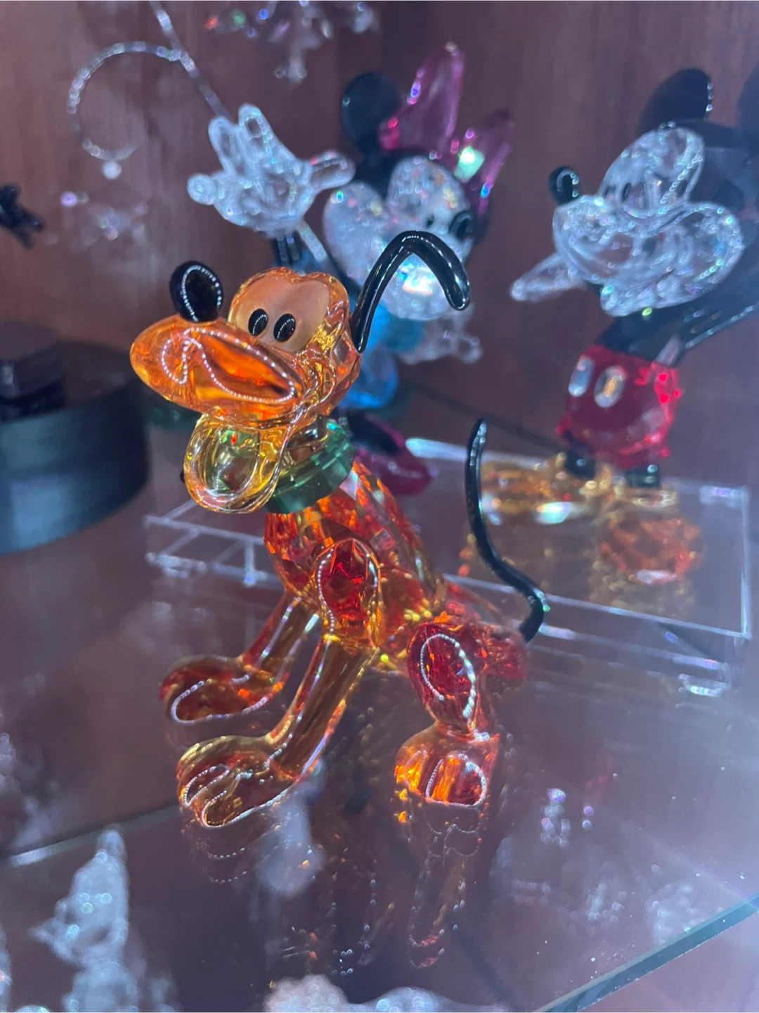 Glass Pluto Figurine