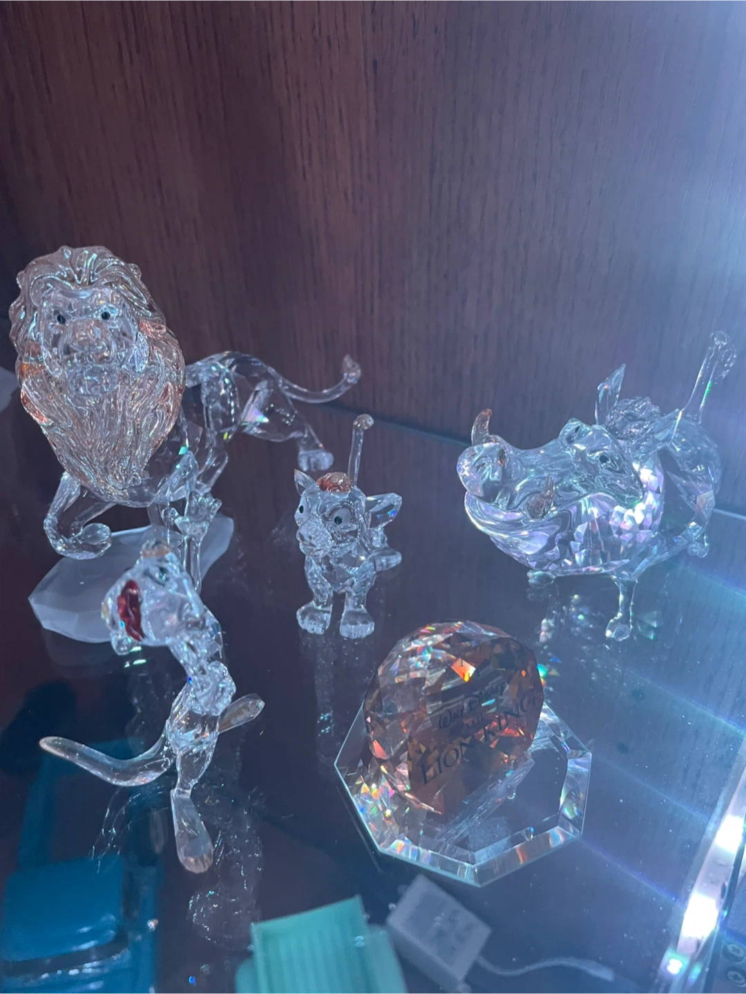 Disney The Lion King Crystal Figurines Set