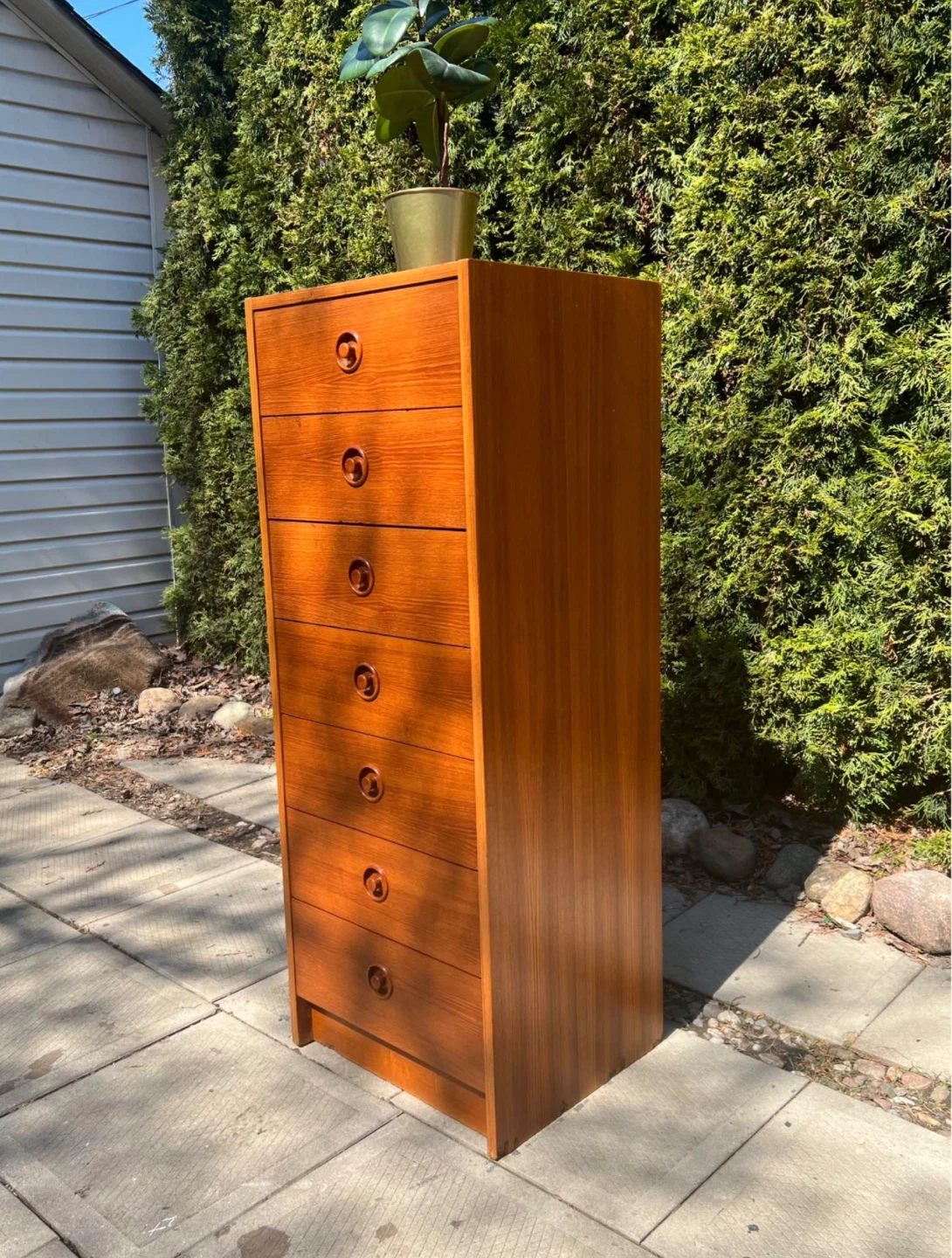 MCM Teak Lingerie Dresser - photo 2