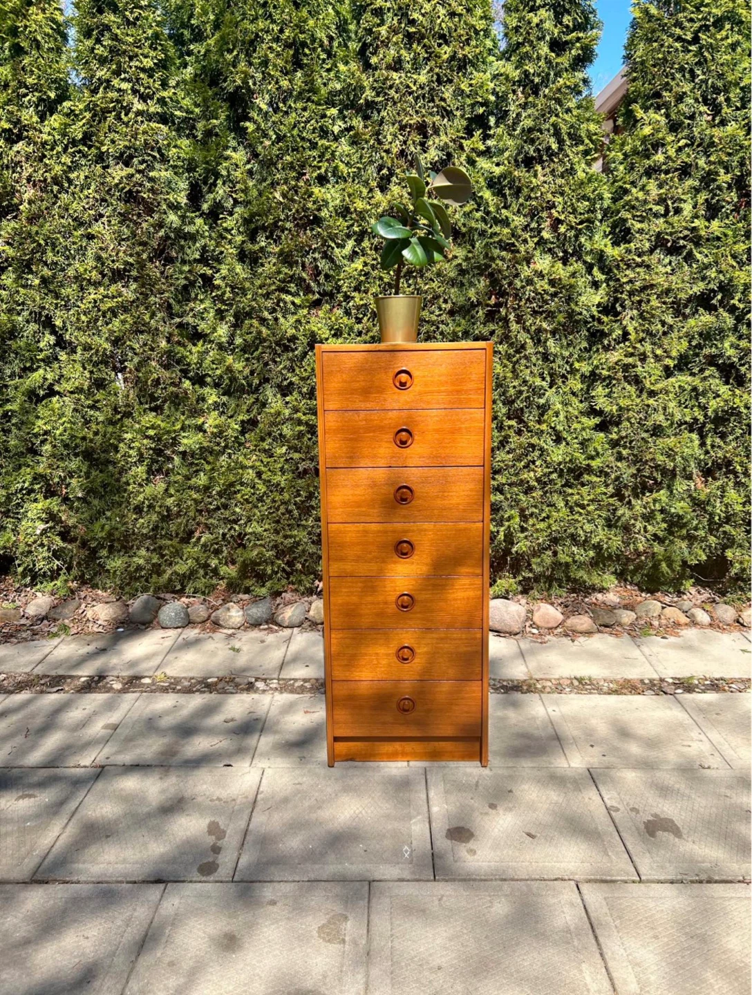 MCM Teak Lingerie Dresser