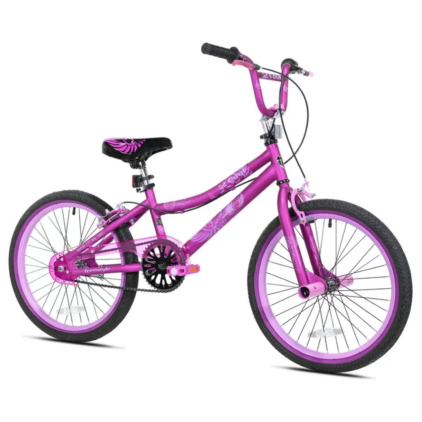 Girls Pink Freestyle BMX Bike - photo 2