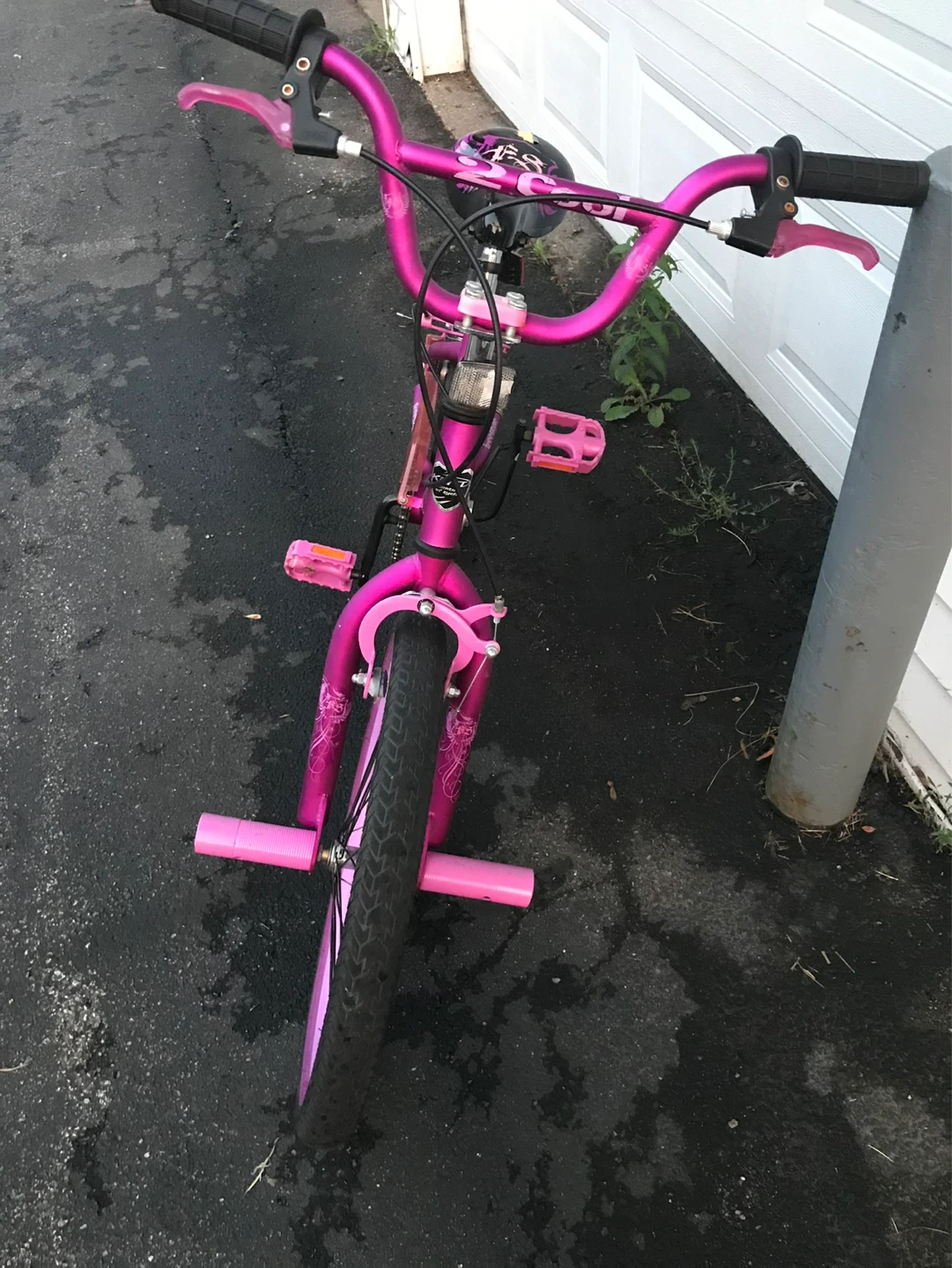 Girls Pink Freestyle BMX Bike - photo 3