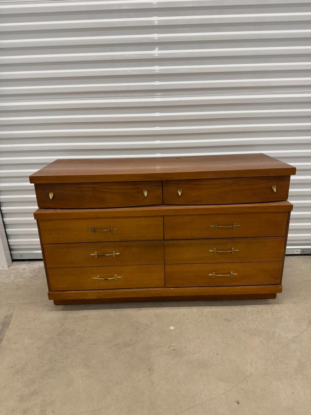 Mid-Century Modern Wooden Dresser Chest of Drawers