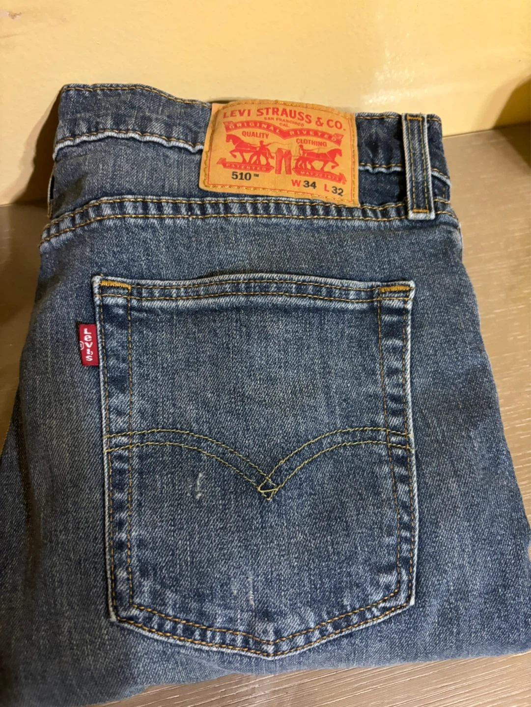 Levi's 510 Skinny Fit Jeans W34 L32 - photo 2
