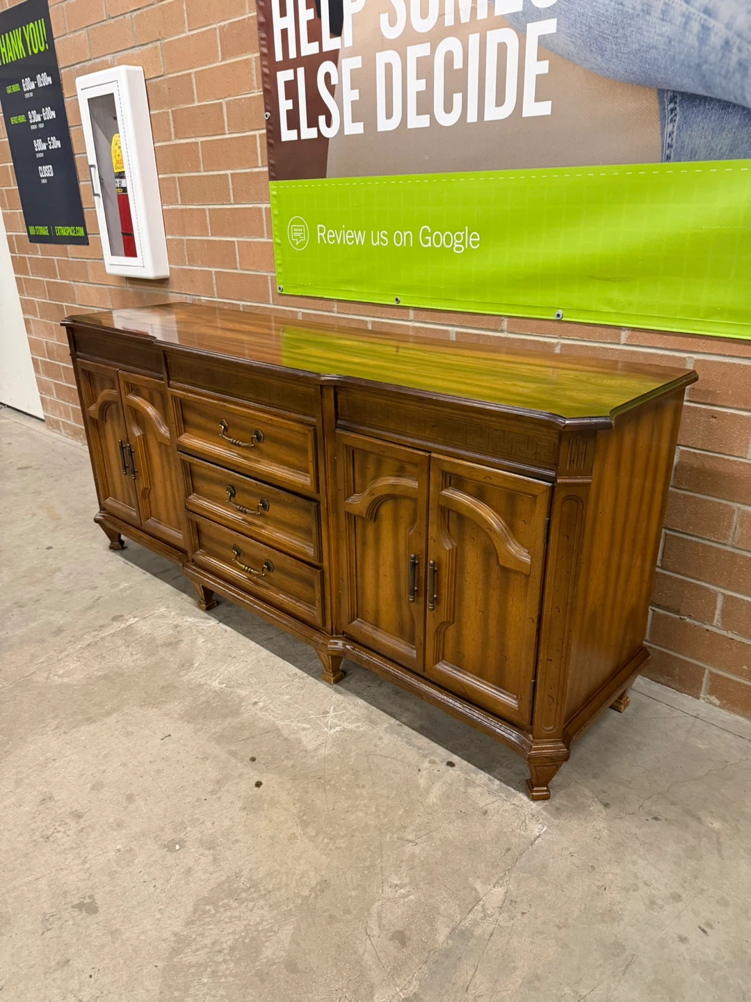 Wood Sideboard/Buffet with Drawers - photo 5