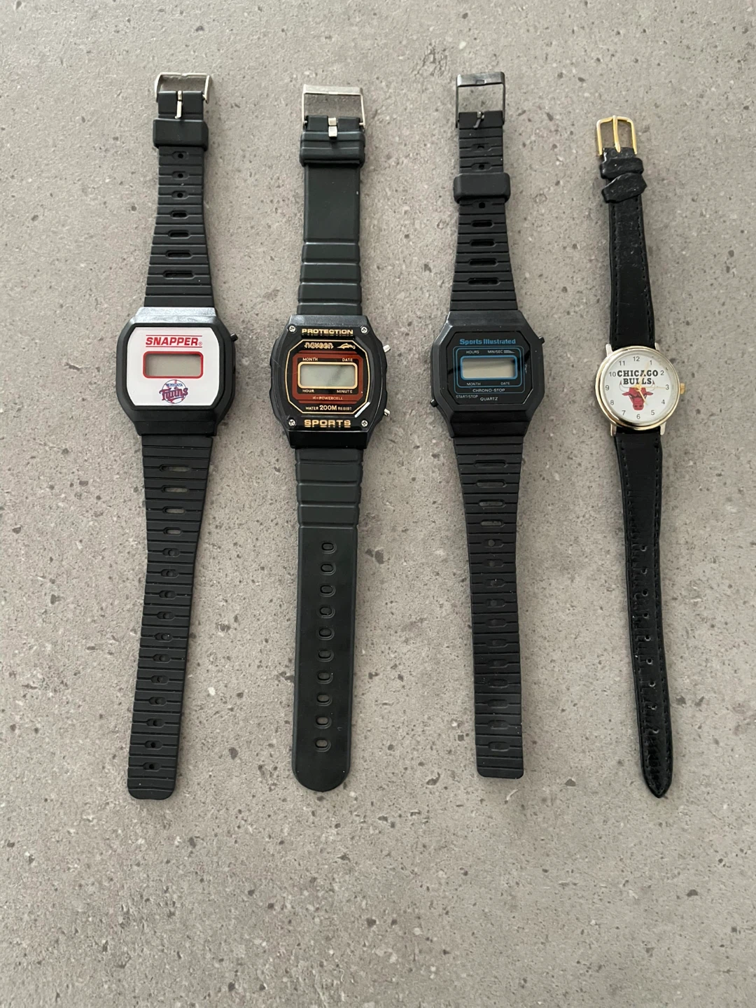 Vintage Sports Wrist Watches