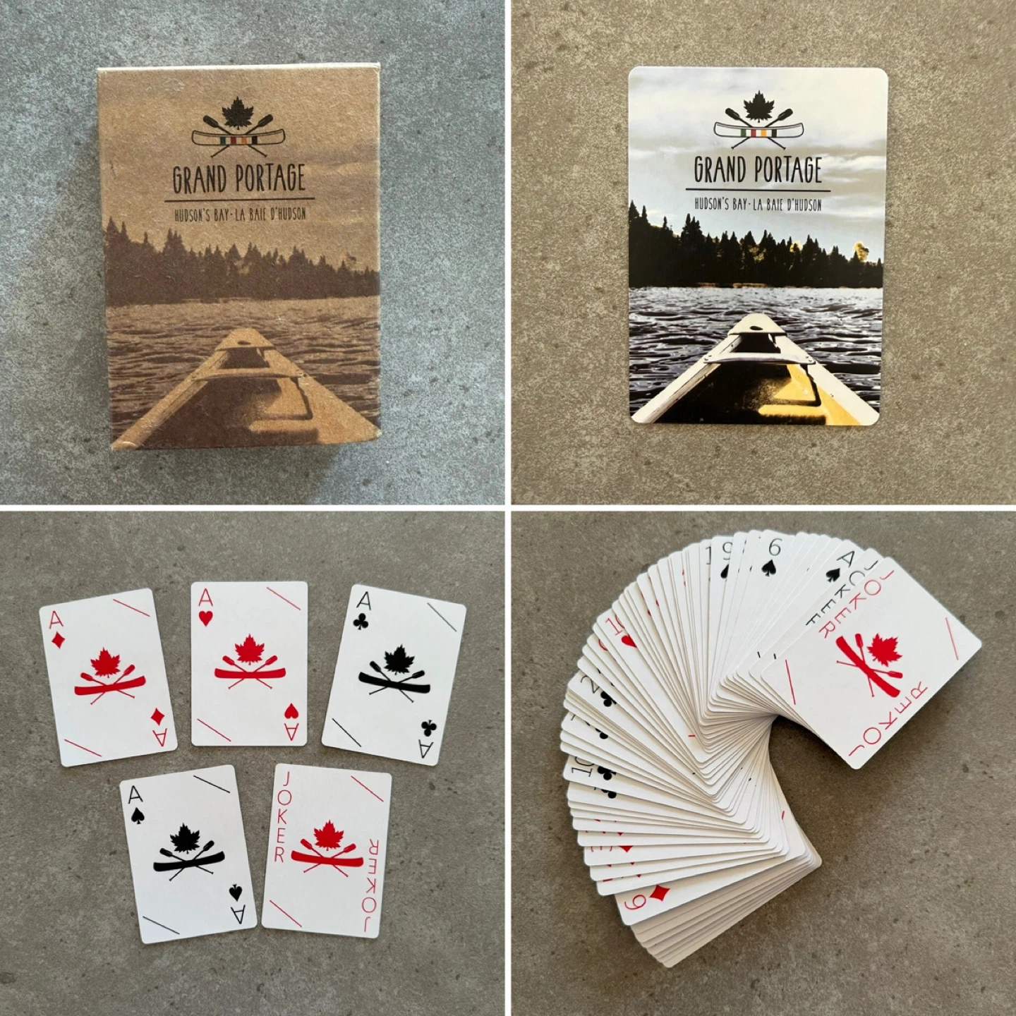 Grand Portage Hudson's Bay Playing Cards