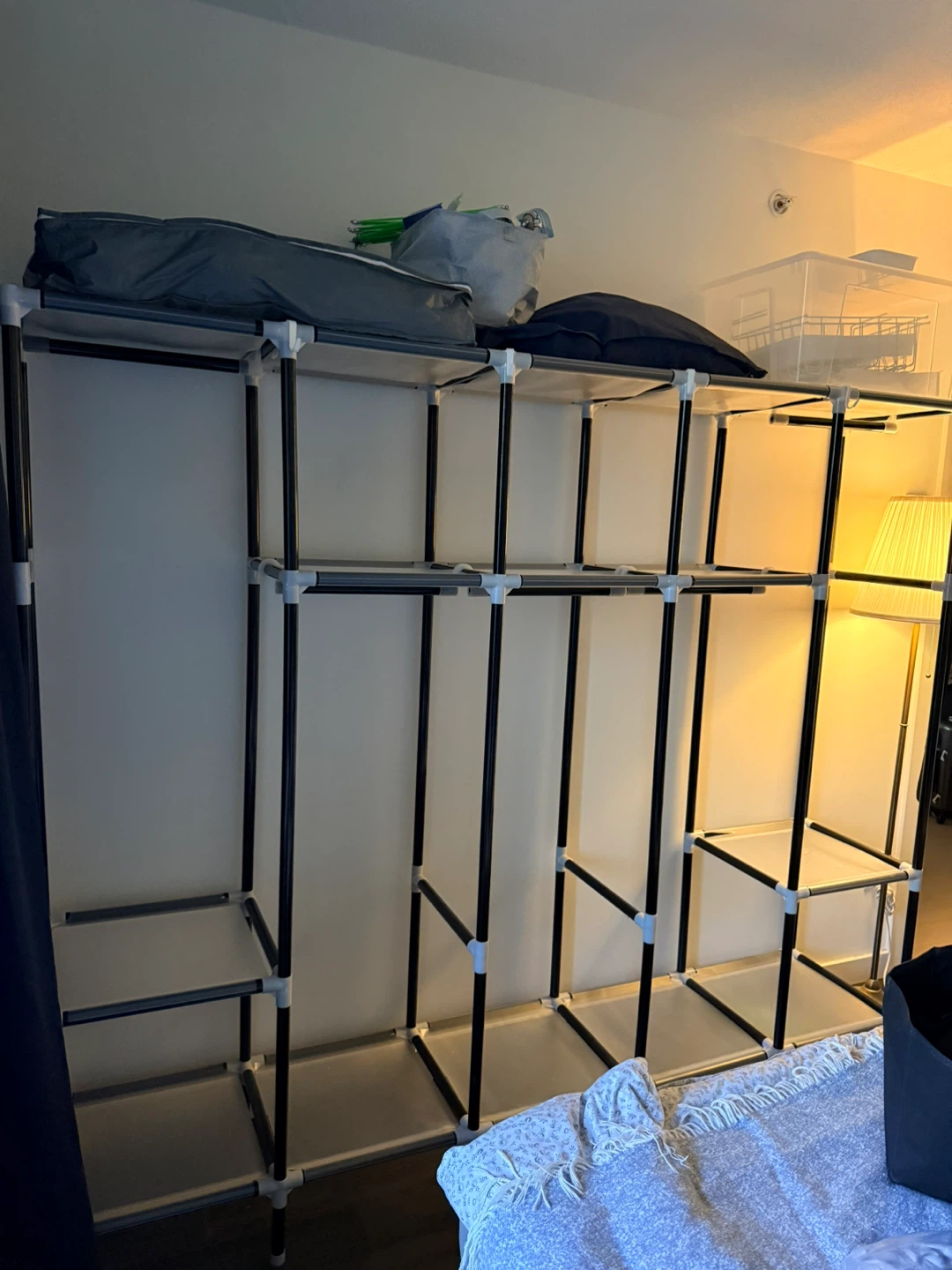 Portable Wardrobe Clothes Storage Organizer - photo 4