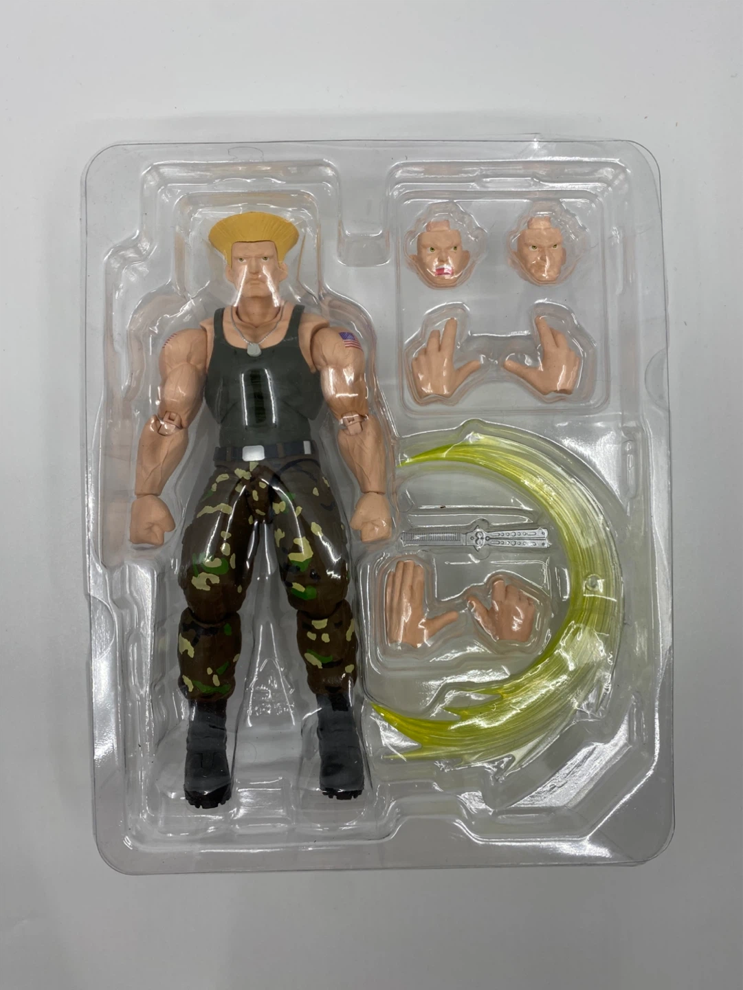SH Figuarts Street Fighter Guile Outfit 2 - photo 3