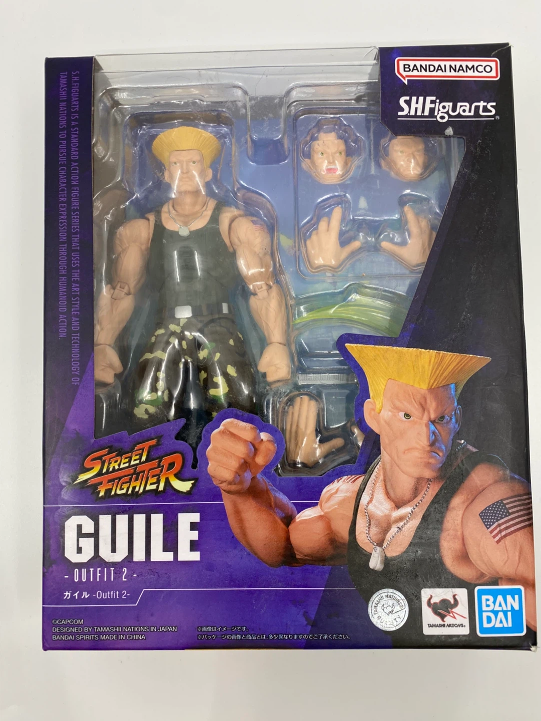 SH Figuarts Street Fighter Guile Outfit 2