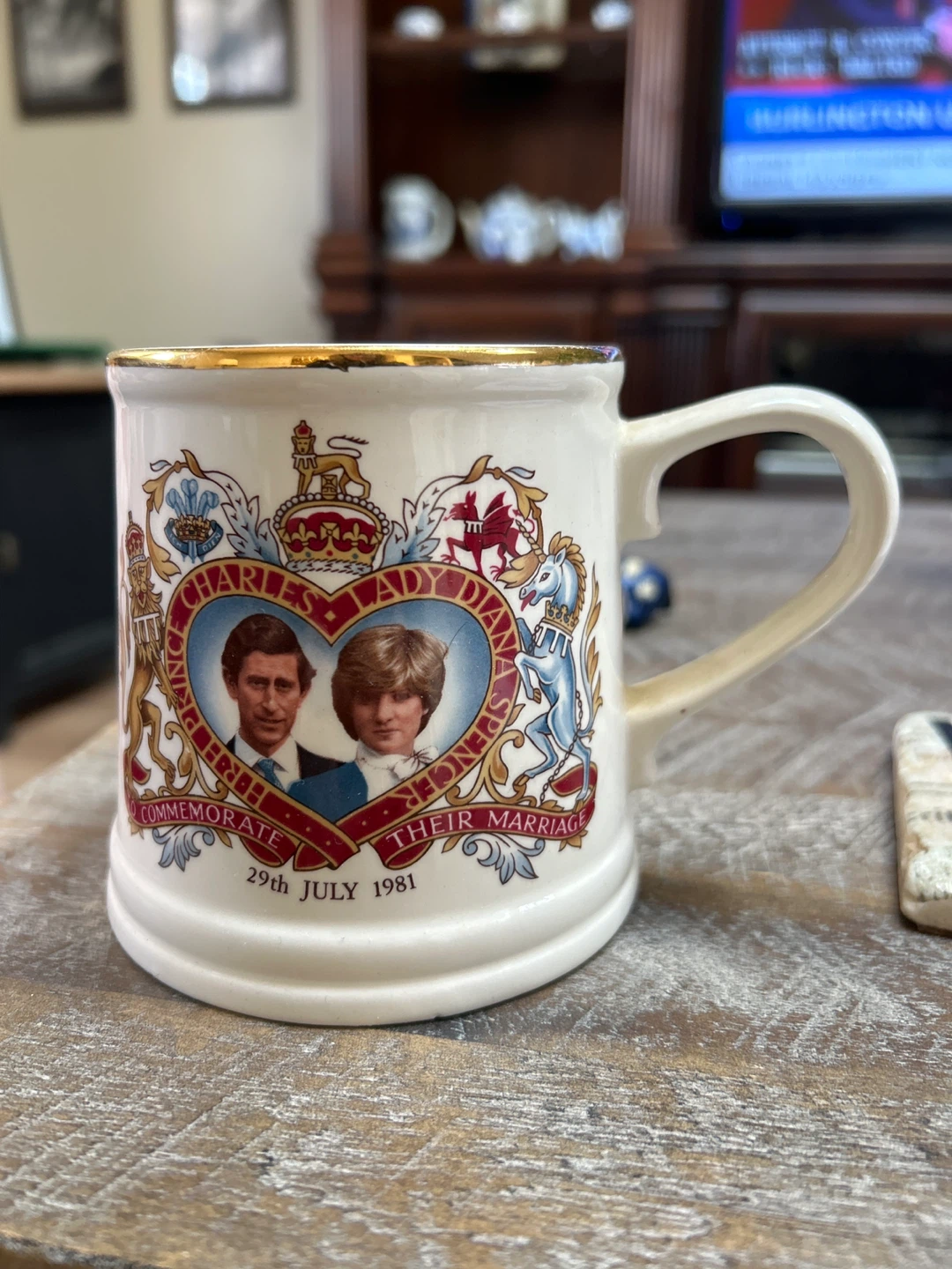 Commemorative Mug - Prince Charles & Lady Diana - 29th July 1981