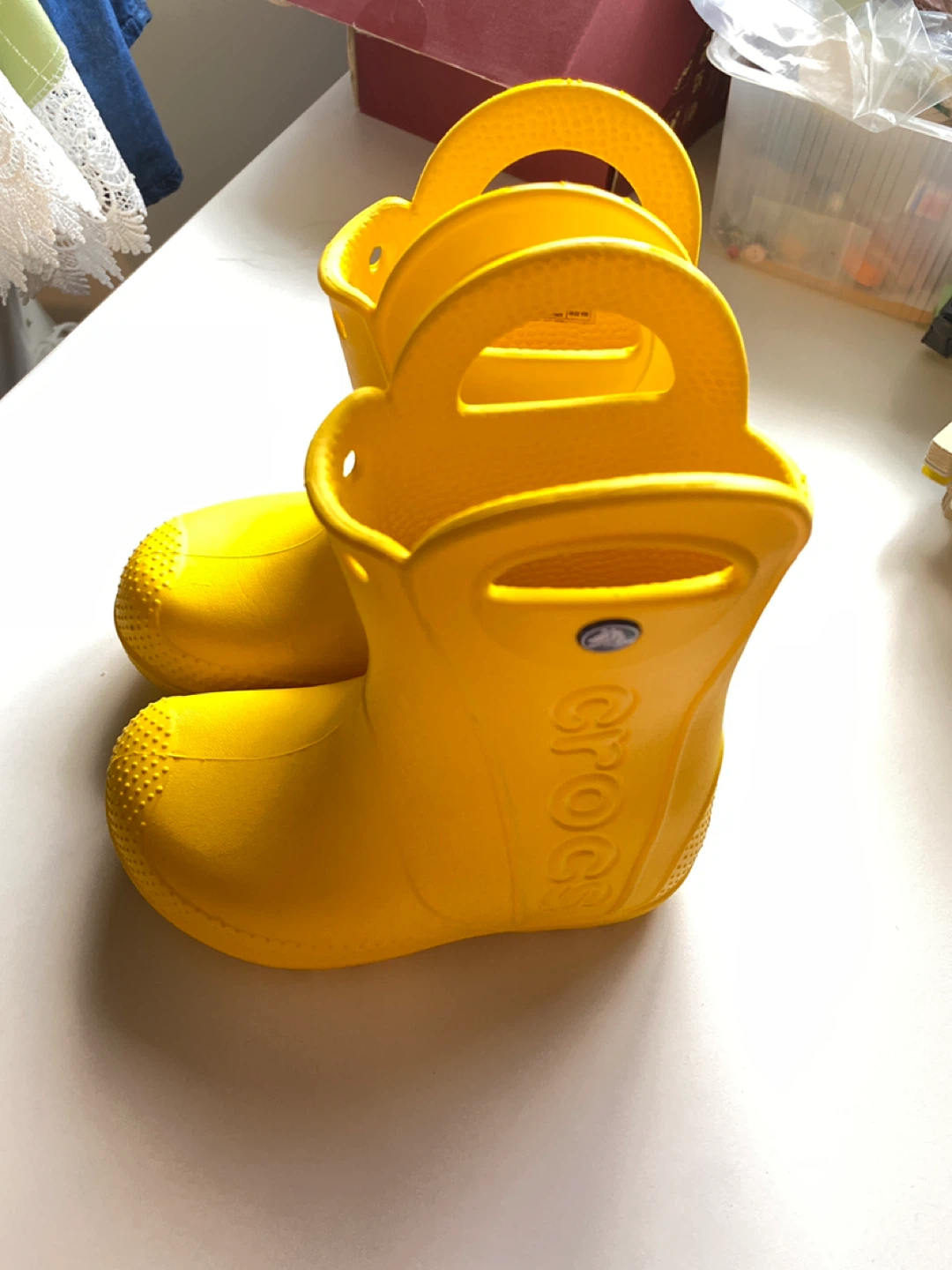 Crocs Rain Boots Size 9