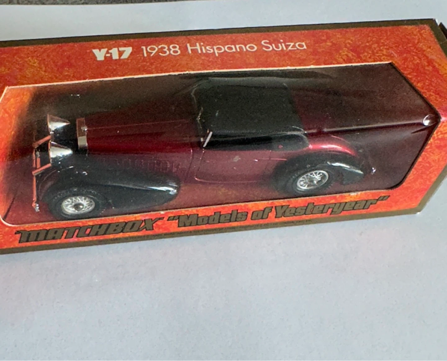 Matchbox Models of Yesteryear Y-17 1938 Hispano Suiza - photo 2
