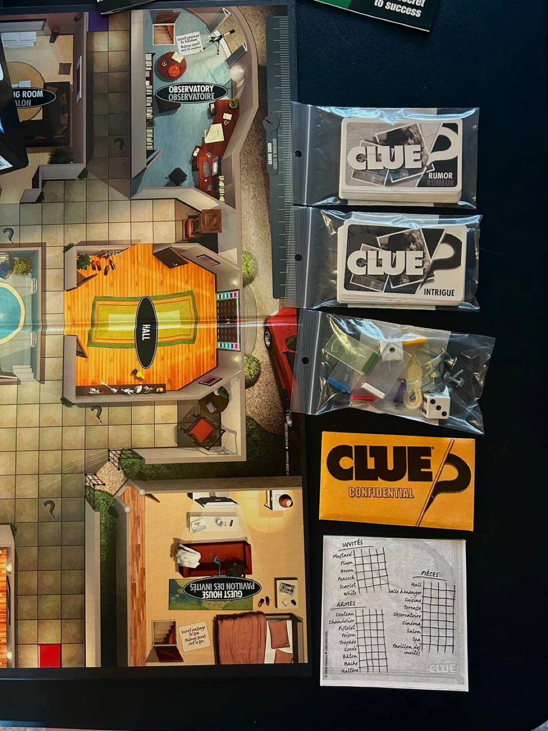 Clue Mystery detective board game - photo 2