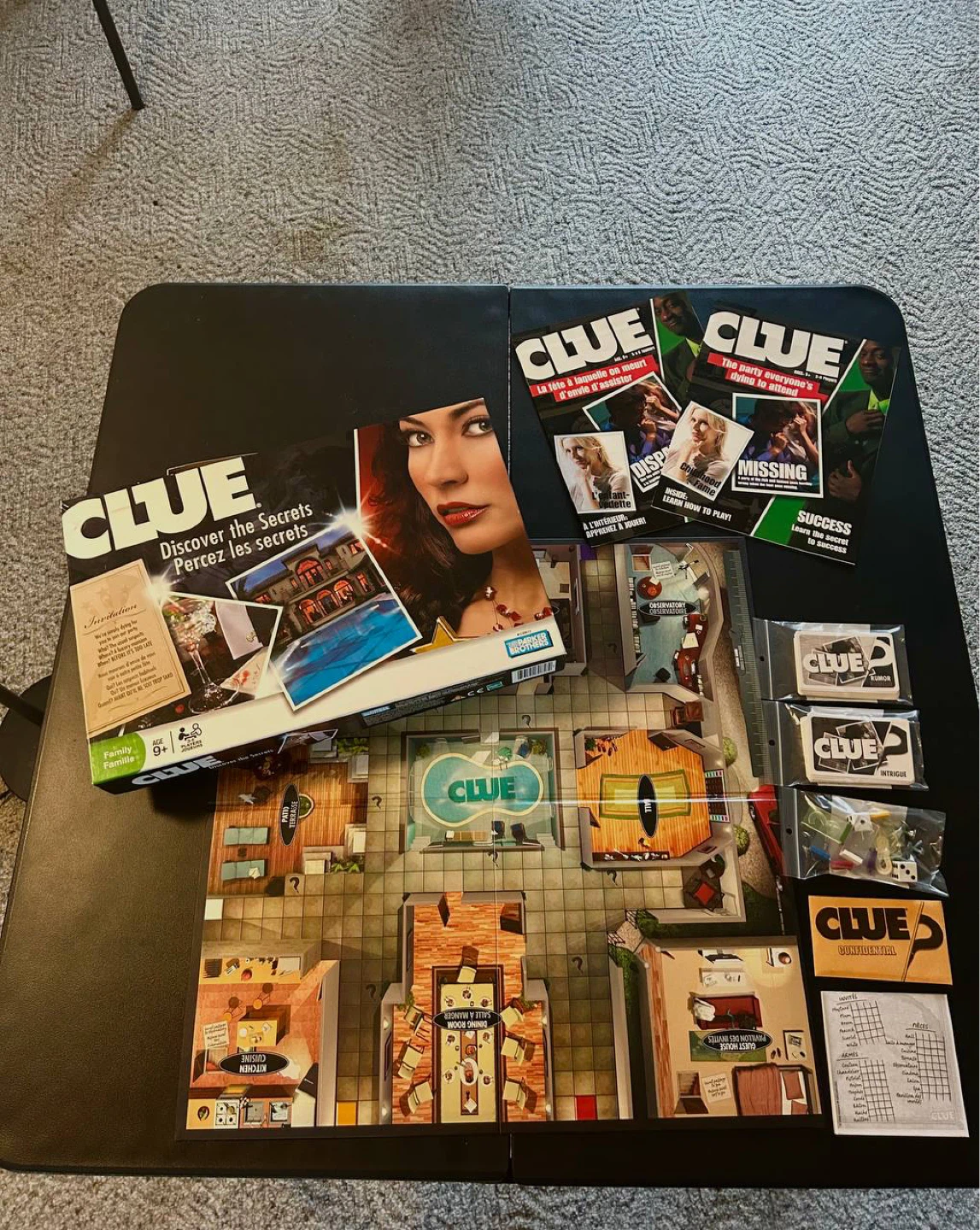 Clue Mystery detective board game - photo 3
