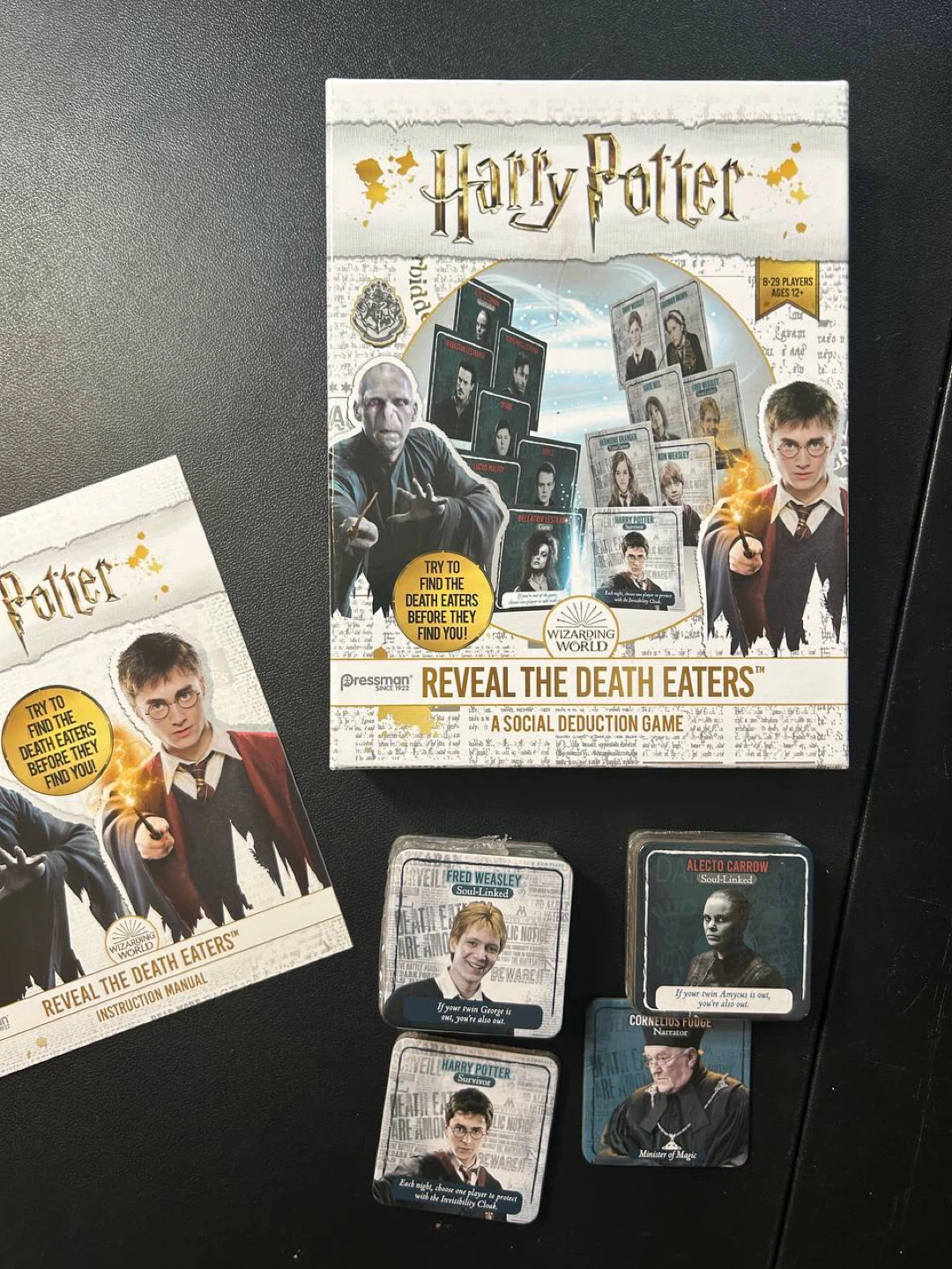 Harry Potter: Reveal the Death Eaters Board party game new