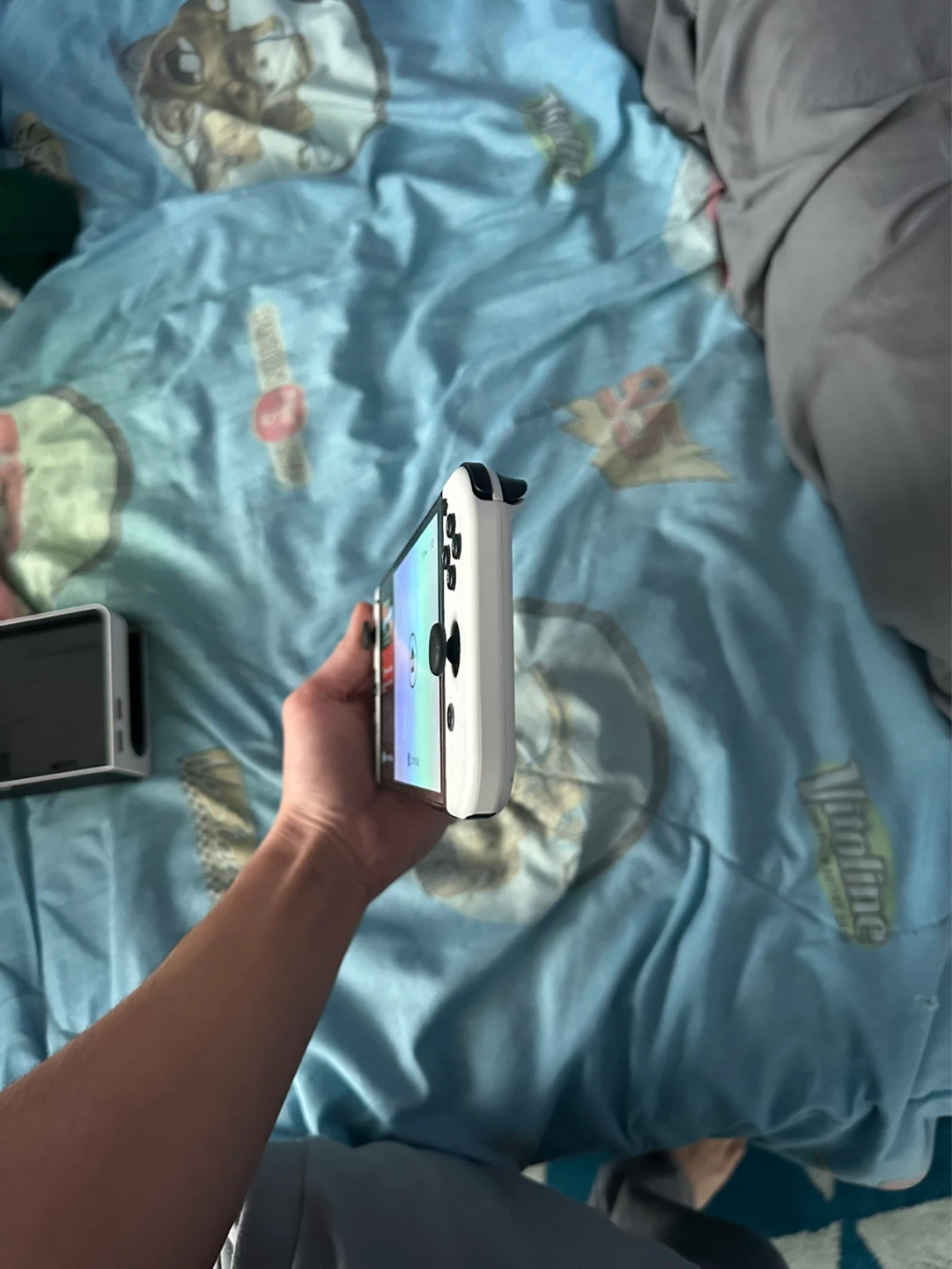 Nintendo Switch OLED White Console - photo 3