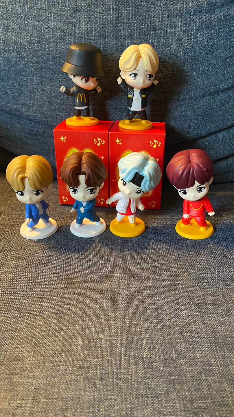 McDonald's x BTS Meal Figures Set