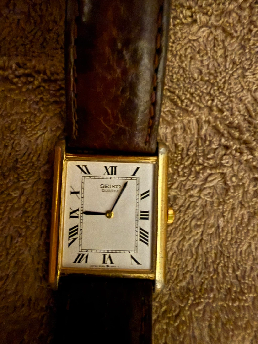 Seiko Quartz Rectangular Watch