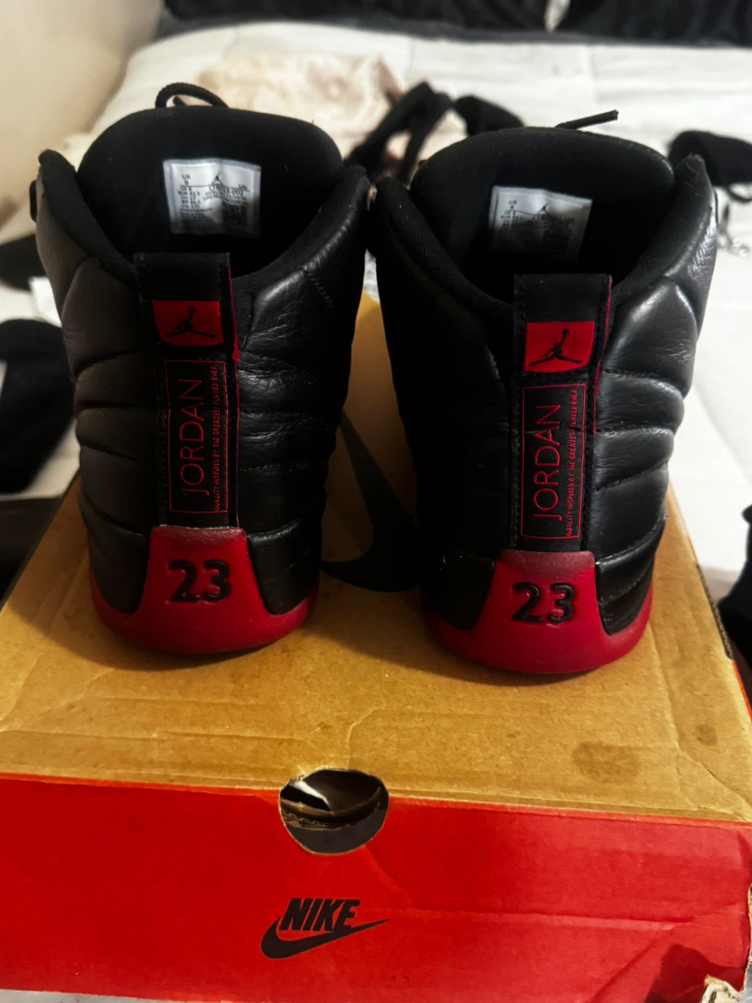 Air Jordan 12 Retro "Flu Game" Men's Size 9 - photo 4